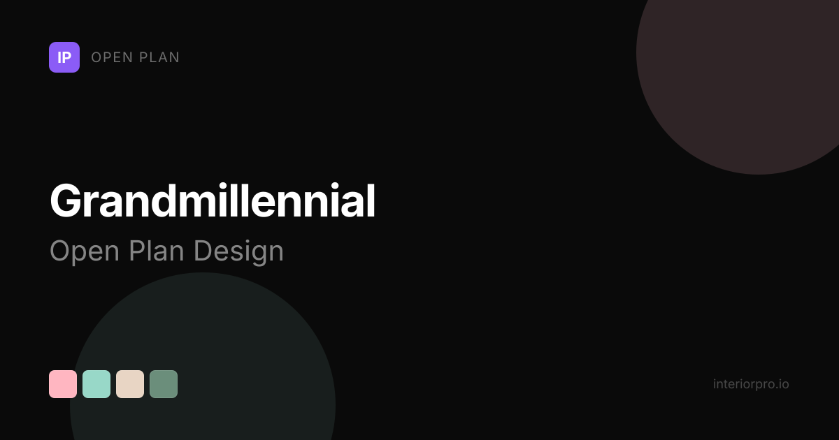 Grandmillennial Open Plan Design Ideas — AI Redesign | InteriorPro
